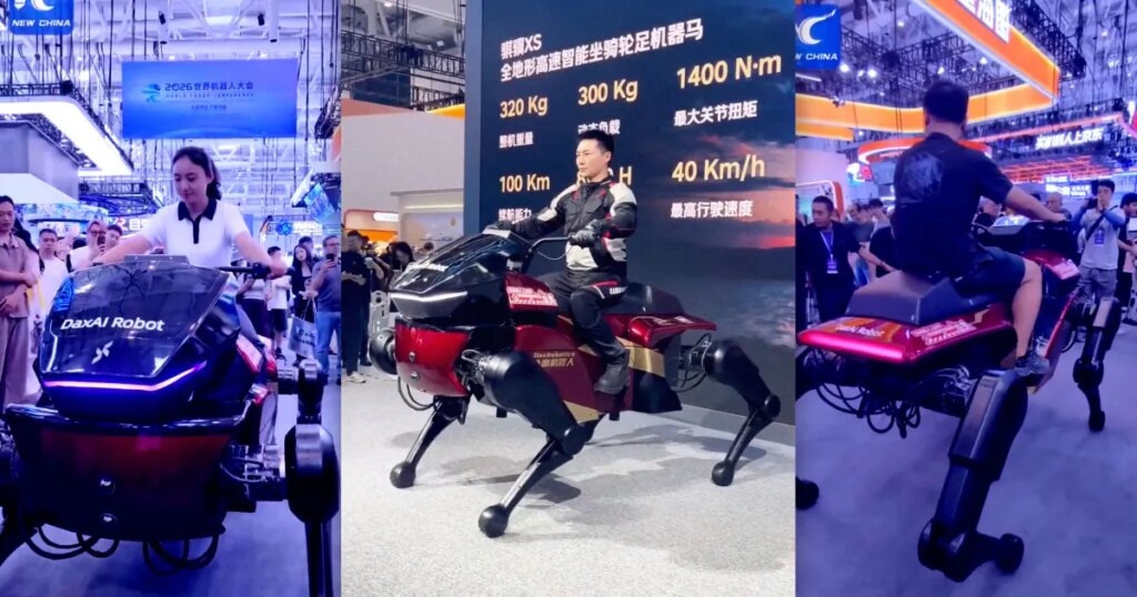 Chinese Startup Shows Off Robot Horse You Can Actually Ride