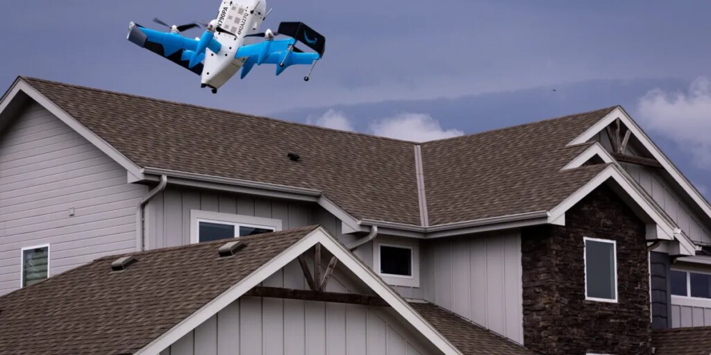 Amazon, Uber, DoorDash, and Walmart are taking the delivery wars to the skies