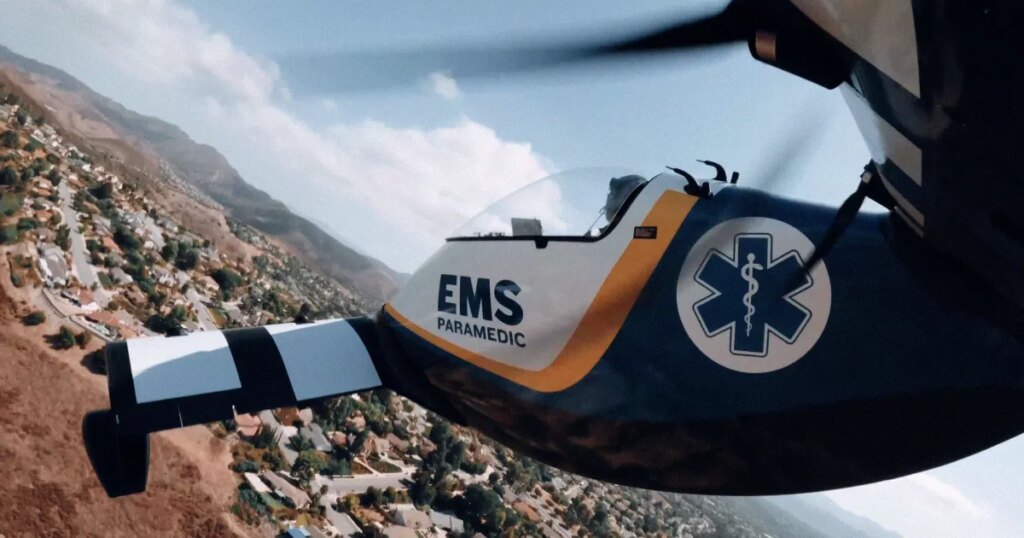 Paramedics Now Rolling Up to Medical Emergencies in Flying Hovercraft