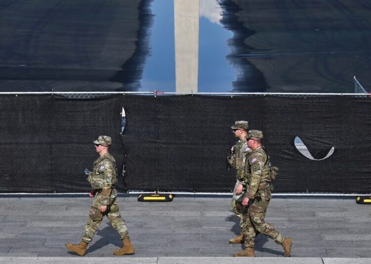 An American City, With Troops on Its Streets