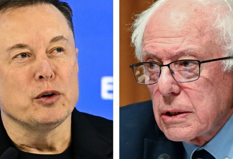Taxing all 938 billionaires at 100% wouldn’t stop the $40 trillion national debt, says Elon Musk. Bernie Sanders says tax them 5% and send you a check