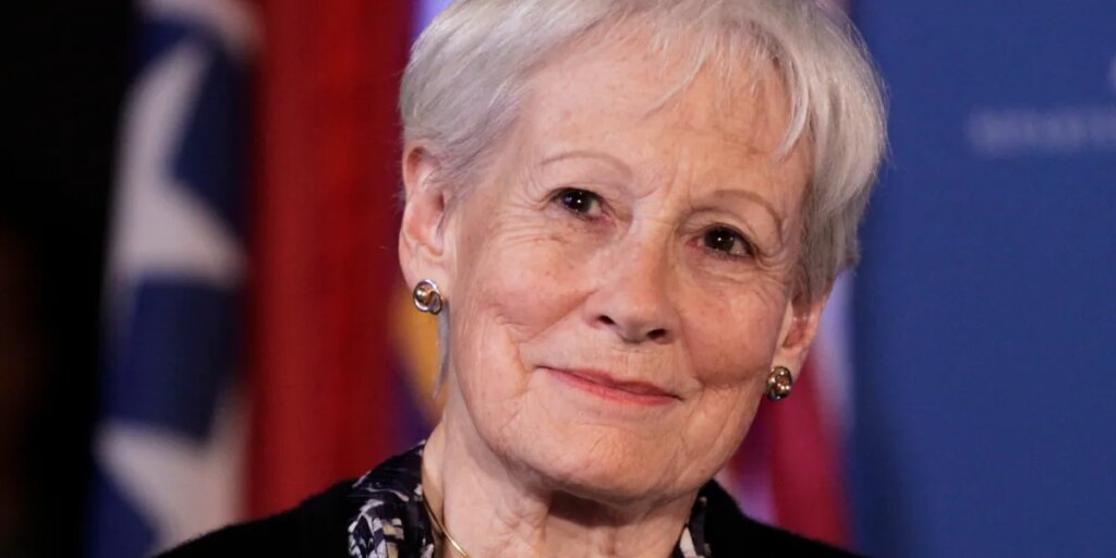 Nancy Kassebaum Baker said she’d ‘rather cuddle up and do needlepoint all day,’ but became a rare Republican to call for Trump’s impeachment