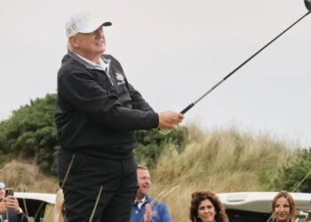 Trump ripped Obama for flying long distances to play golf. Now he’s flying to the Irish Open