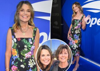 Savannah Guthrie puts on a brave face walking first red carpet since mom Nancy’s disappearance