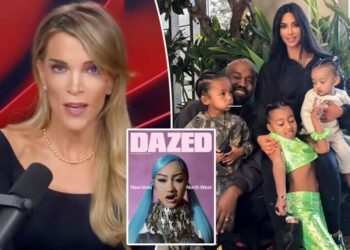 Megyn Kelly rips into Kim Kardashian and Kanye West’s parenting over North’s magazine cover