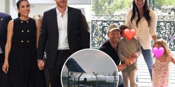 The staggering cost Meghan Markle and Prince Harry paid to fly on luxurious private jet to UK