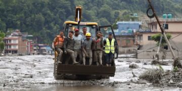 At least 360 people are dead and 1,400 missing after catastrophic floods sweep communities on the Nepal-China border
