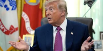 ‘I don’t have to announce everything, do I?’ Trump bristles at questions over blocked Hormuz, sanction-free China