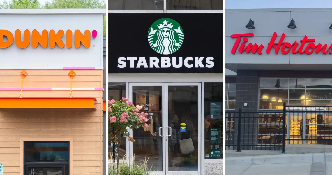 I spent $10 on breakfast at Dunkin’, Starbucks, and Tim Hortons. One chain provided the best value by a long shot.