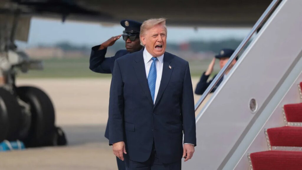 ‘Can you imagine?’ Trump hurls tantrum as Dem dubs ‘Lake America’ rename a ‘SHAME’