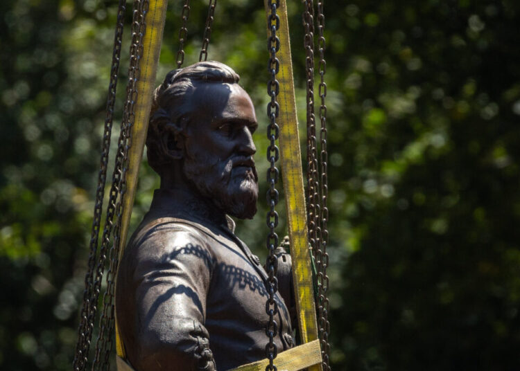 Three remaining Confederate statues removed from Virginia’s Capitol