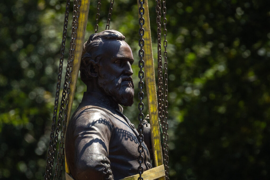 Three remaining Confederate statues removed from Virginia’s Capitol