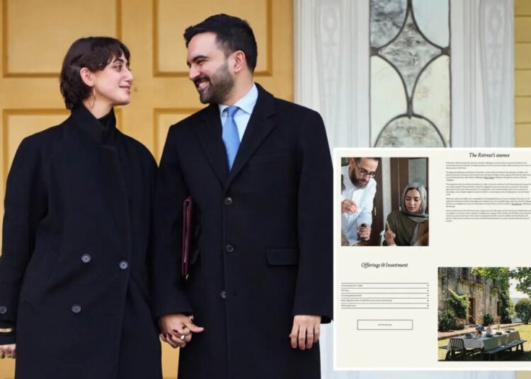 NYC first lady Rama Duwaji jets off to Europe for posh Islamic calligraphy retreat