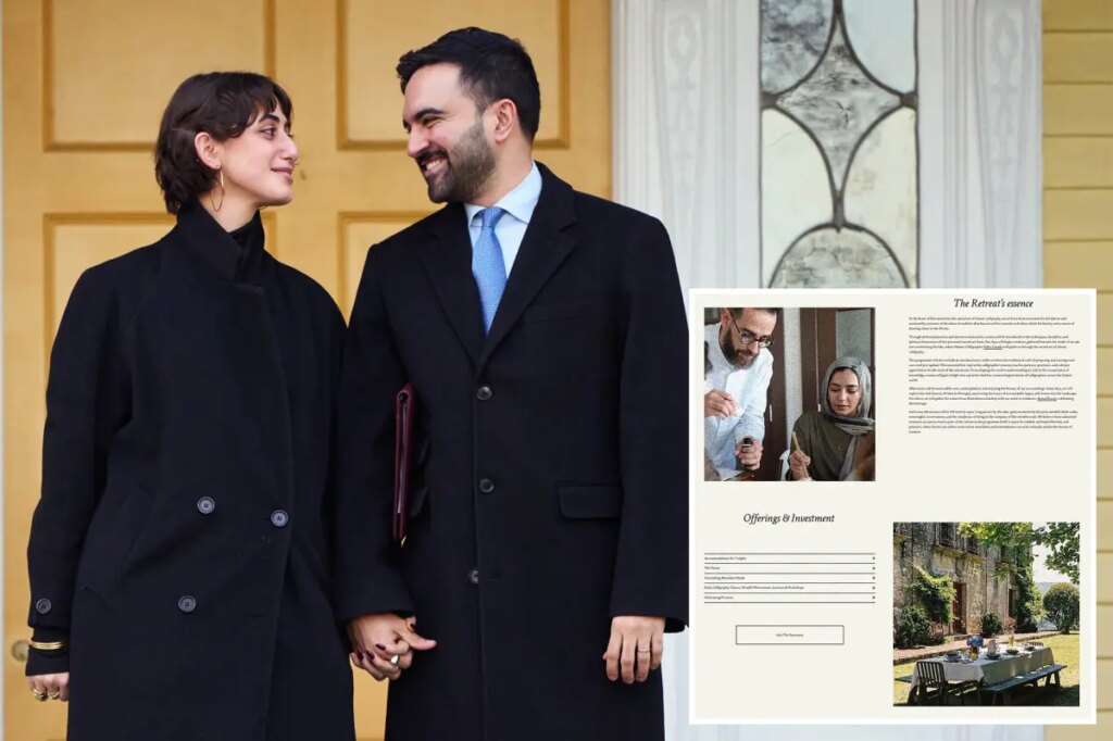 NYC first lady Rama Duwaji jets off to Europe for posh Islamic calligraphy retreat