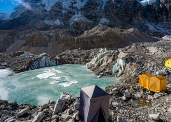 Mount Everest Base Camp Is Melting. Human Urine Is a Contributor.