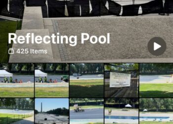 How I spent my summer: At the Reflecting Pool