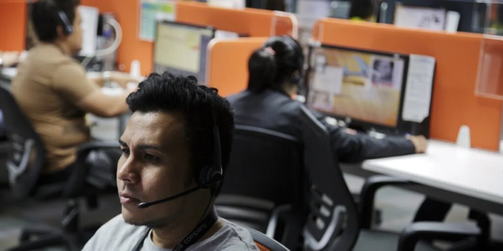 The AI boom hasn’t stopped U.S. companies from hiring cheap offshore labor, and overseas call center employment is still skyrocketing