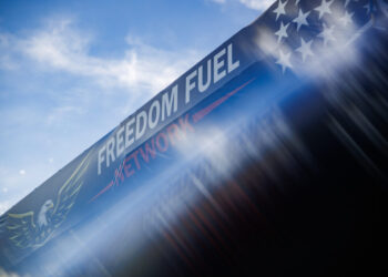 Trump lauded low prices at Freedom Fuel. A supplier says some gas wasn’t paid for.