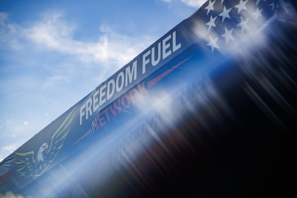 Trump lauded low prices at Freedom Fuel. A supplier says some gas wasn’t paid for.
