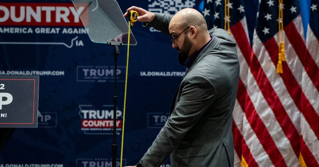 Teleprompter Operator Who Bet on What Trump Would Say Is Ordered to Pay Fine