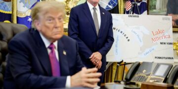 Trump, 80, delights at machine gun-toting ‘Donald Ducks’ in AI-slop video featuring geese