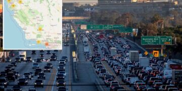 Map reveals exactly where all the speed traps are hidden across California