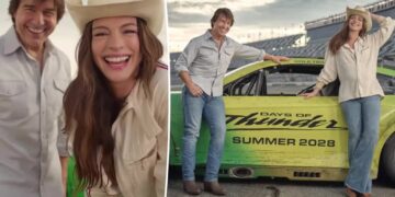 Anne Hathaway joins Tom Cruise for ‘Days of Thunder’ sequel, release date revealed