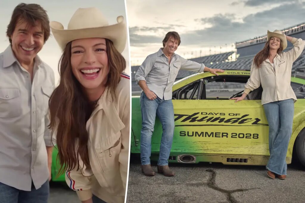 Anne Hathaway joins Tom Cruise for ‘Days of Thunder’ sequel, release date revealed