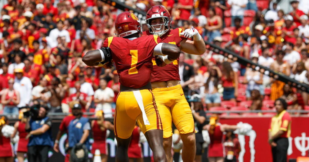 USC youth movement powers No. 14 Trojans to season-opening win over San José State
