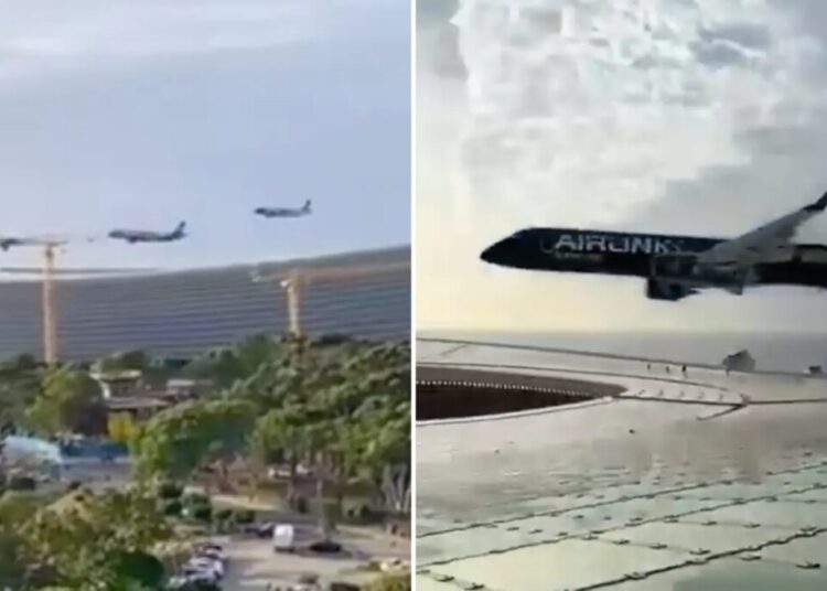 Jets leave onlookers horified as they nearly hit roof of South African stadium during pre-game flyover: ‘Could’ve been catastrophic’