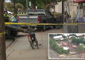 Out-of-control truck plows into sidewalk near Colorado bicycle festival, killing 1 and hurting 5