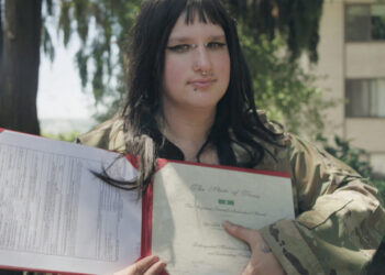 A trans veteran became homeless after the military didn’t pay her severance