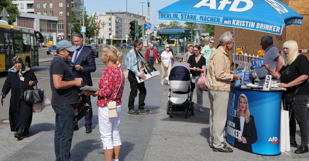 Far Right Is Poised to Win in a German State, but Fight Over Power Won’t End There