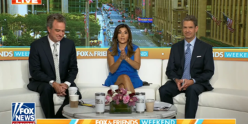 ‘Oh my God!’: Fox News flubs preview of interview with second lady with on-air gaffe