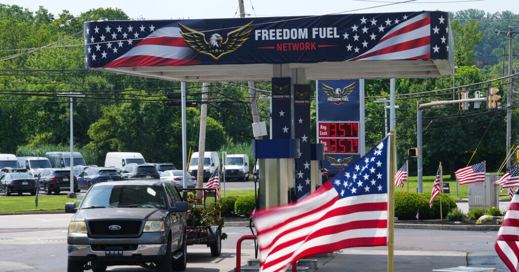 ‘Freedom Fuel’ Touts Cheap Gas. A Suit Says the Dealer Didn’t Pay for It.