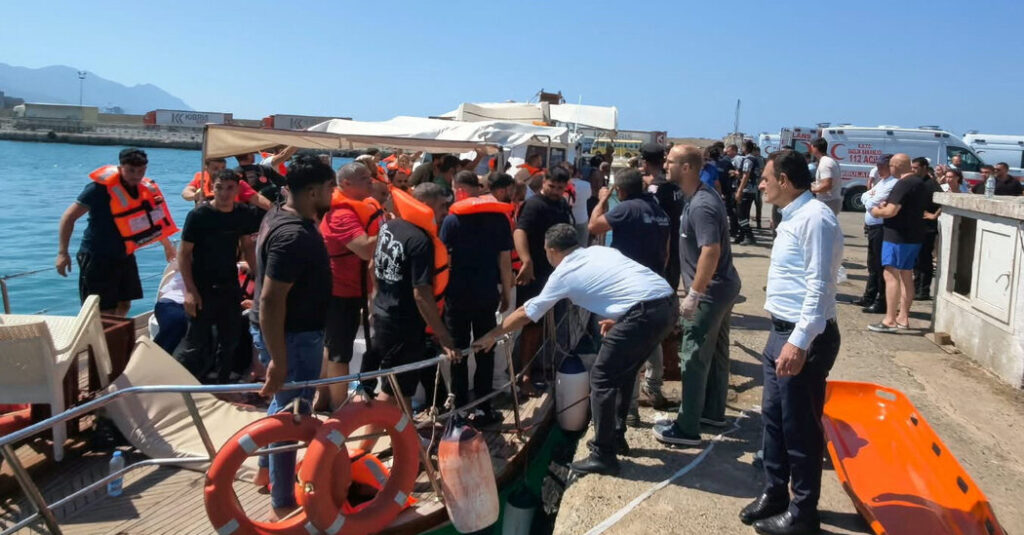 Ferry Carrying Hundreds of Passengers Capsizes Off Coast of Cyprus