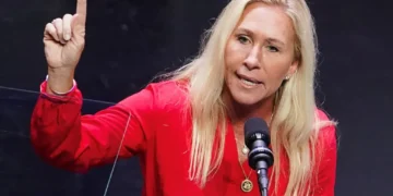 Trump ally’s ‘hateful’ race-based attack a bridge too far for even far-right MTG