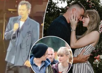 Taylor Swift’s ex Harry Styles makes cheeky comment about singer’s MSG wedding to Travis Kelce
