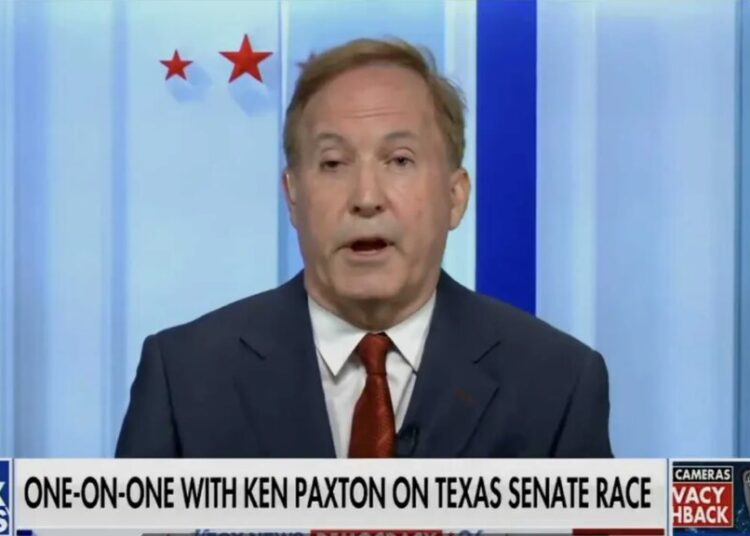 Stammering Ken Paxton spews epic word salad as Fox News demands explanation