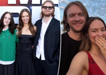 Billie Eilish’s brother, Finneas, marries longtime girlfriend Claudia Sulewski in star-studded California wedding