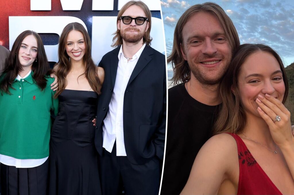 Billie Eilish’s brother, Finneas, marries longtime girlfriend Claudia Sulewski in star-studded California wedding