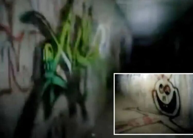 Creepy tunnels under Ventura in California revealed in new video