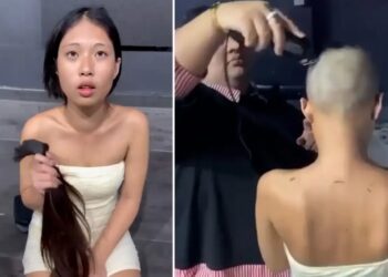 Woman’s head ‘shaved by bartender’ over unpaid bill