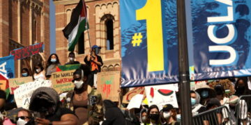 UCLA disciplined a pro-Palestinian protester behind closed doors. Now he’s suing