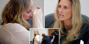 NJ mom and teacher sobs as she’s sentenced for sex with teen: ‘You ruined him’