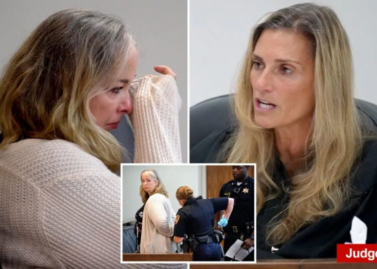 NJ mom and teacher sobs as she’s sentenced for sex with teen: ‘You ruined him’