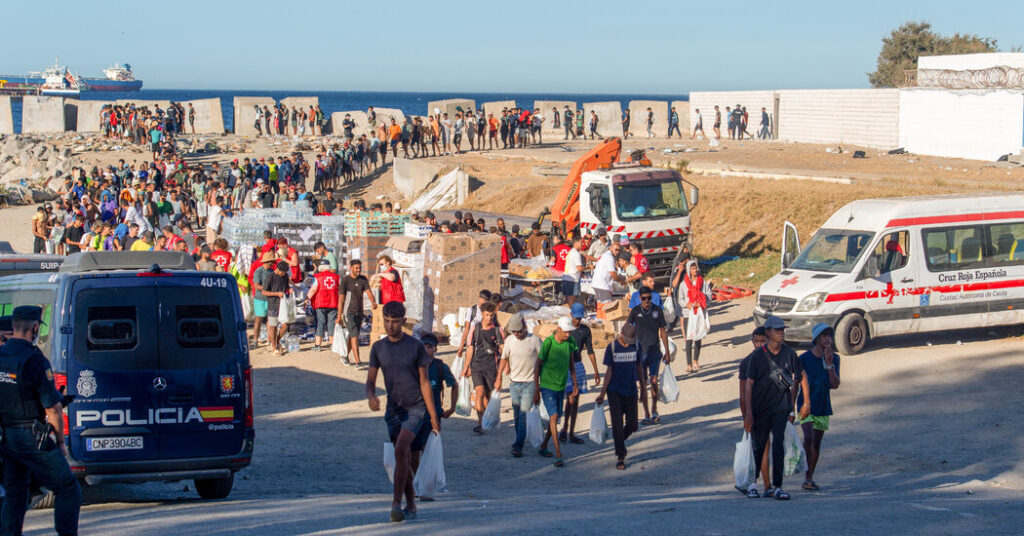 Spanish Leader Says 5,000 Migrants Are Still in Ceuta, Weeks After Border Surge