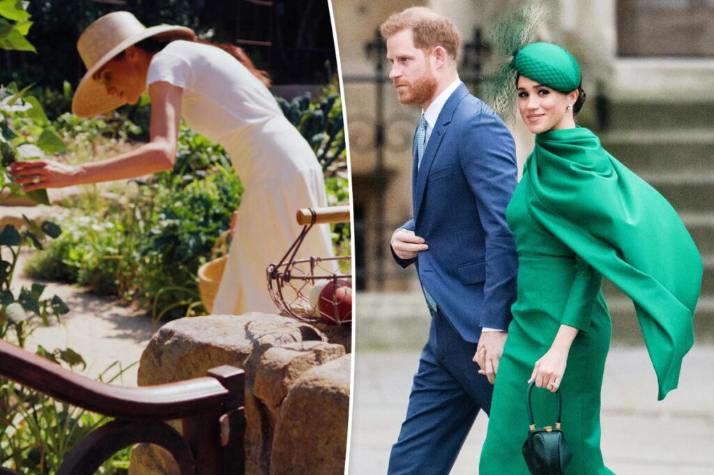 Meghan Markle soaks in the ‘last of summer’ in Montecito garden snap taken pre-UK move