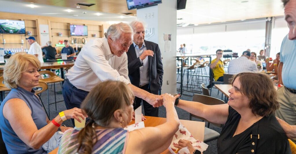 This Democratic Senate Race Is a Generational Fight, With a Twist