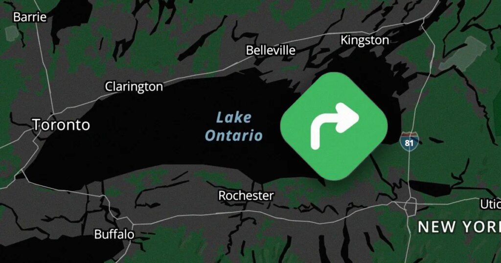 Google Maps Rival Surges In Popularity After It Refuses to Rename Lake Ontario